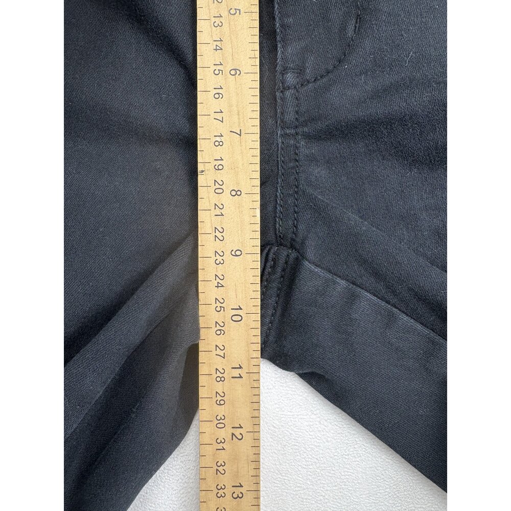 J. Jill Black Ankle Button-Hem Cropped Jeans Size 6 - Picture 12 of 14